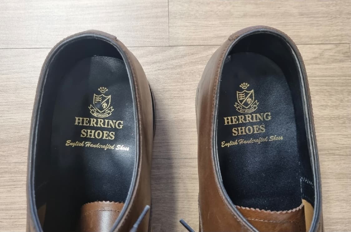 헤링슈즈 정품 스트레이트팁 구두 270~275 상품이미지5