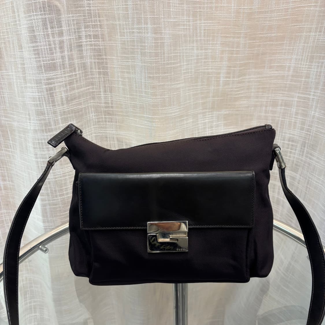 정품 구찌 패브릭 크로스백     상품이미지2