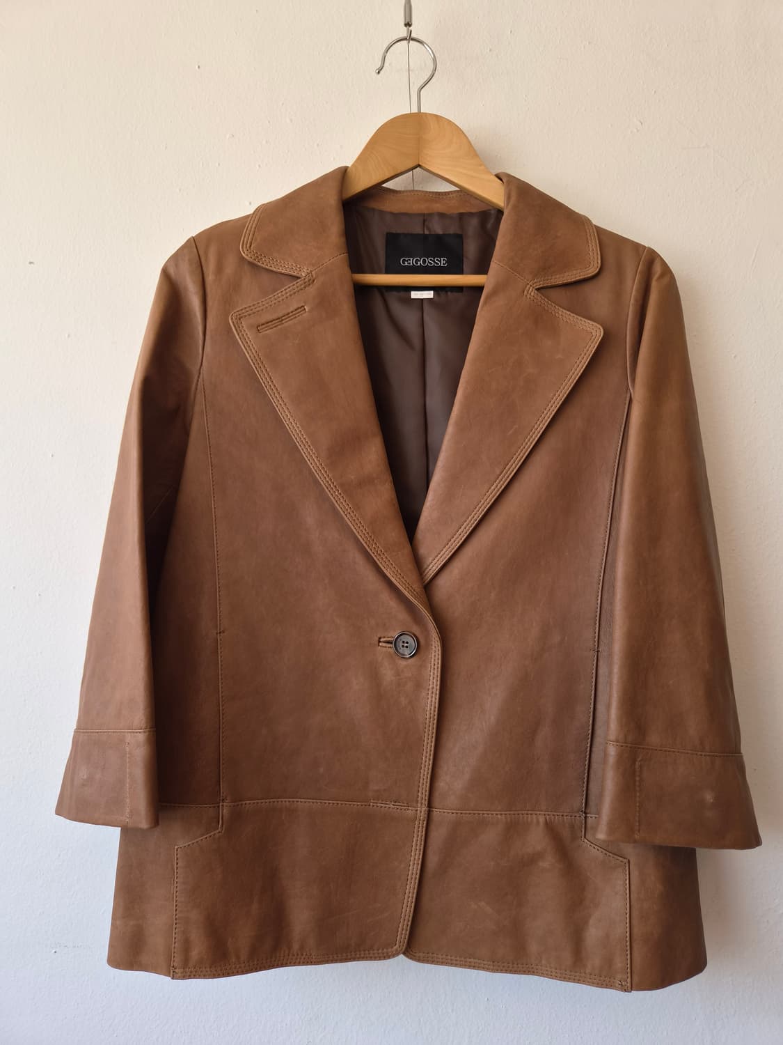 Gegosse 여성 칠부양가죽자켓 85-92-155 상품이미지2