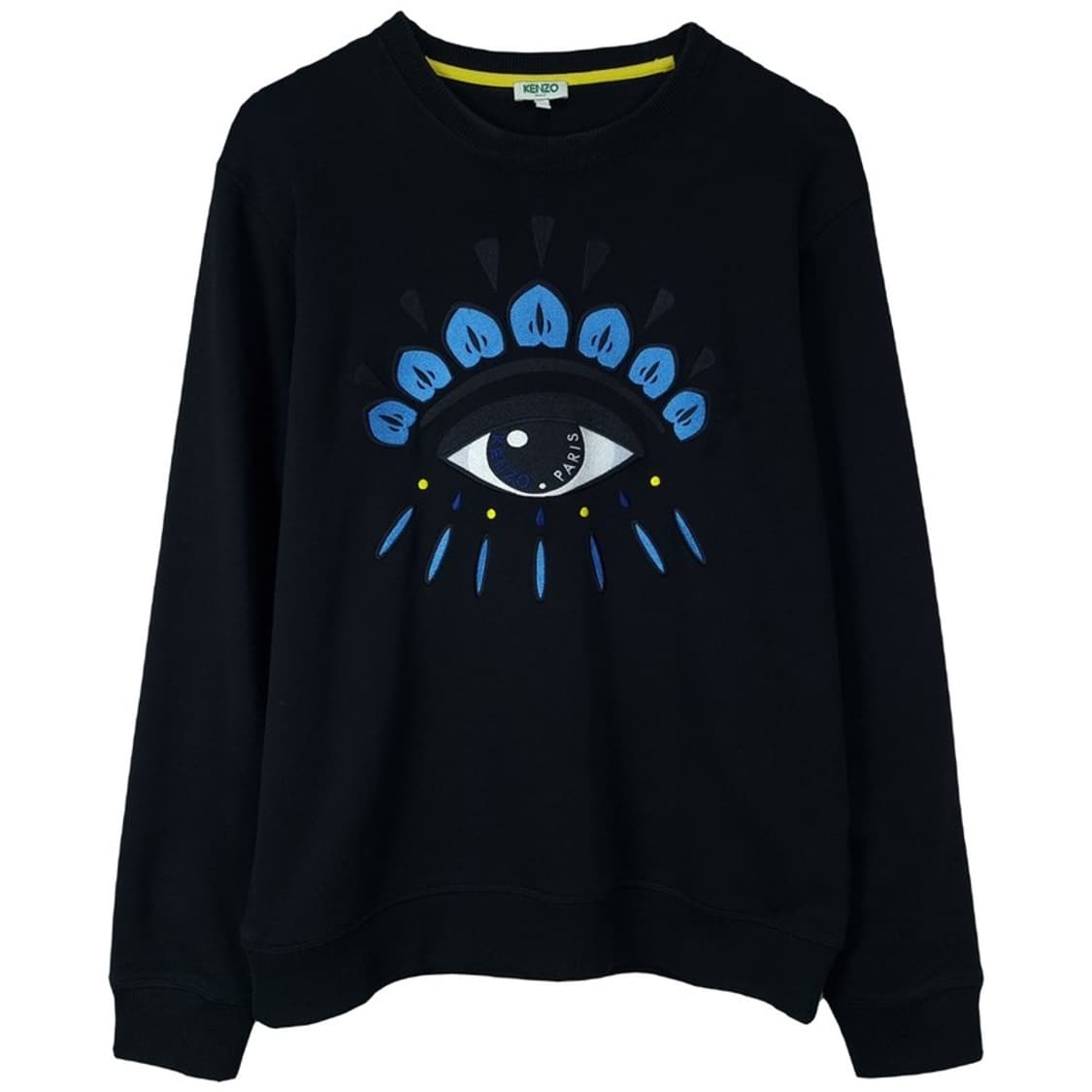 [겐조] 아이즈 그래픽 자수 맨투맨 블랙 P01323 상품이미지2