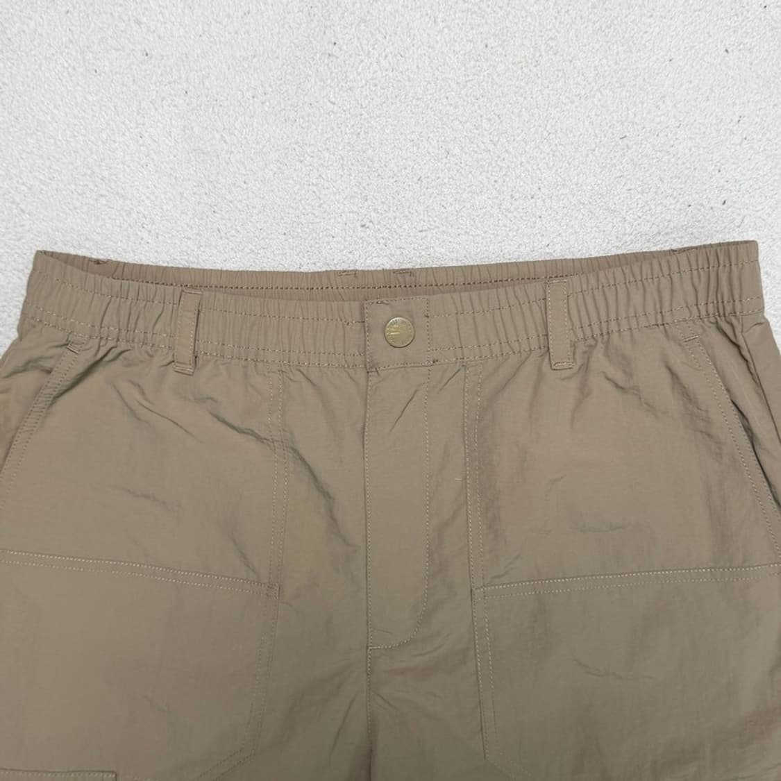 몽벨 나일론 밴딩 하프 팬츠 베이지 82 상품이미지3