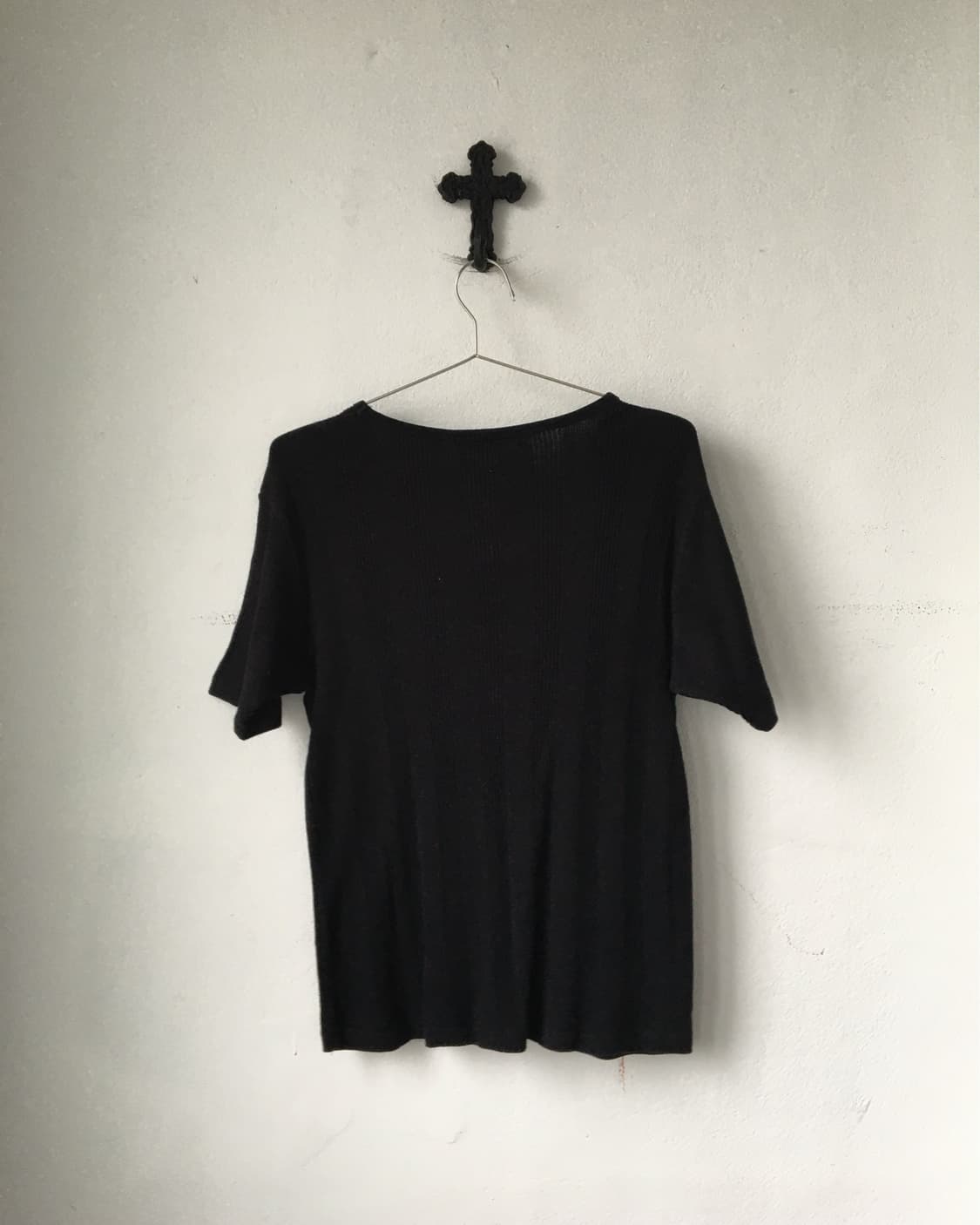 Printing point ribbed t shirt 상품이미지3