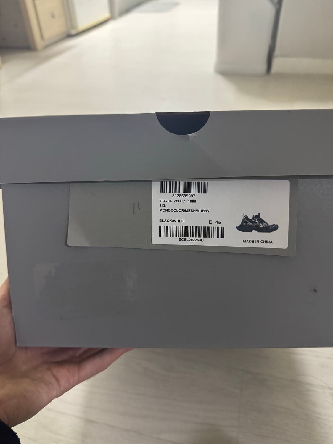 발렌시아가 3xl 블랙45  상품이미지2