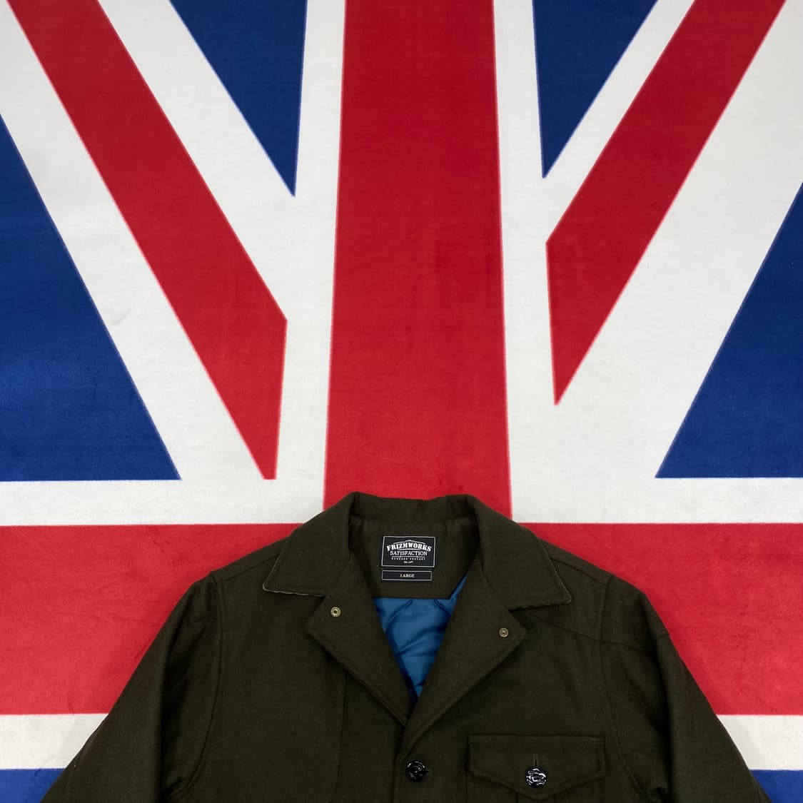 프리즘웍스 누빔 헌팅자켓 L  상품이미지2