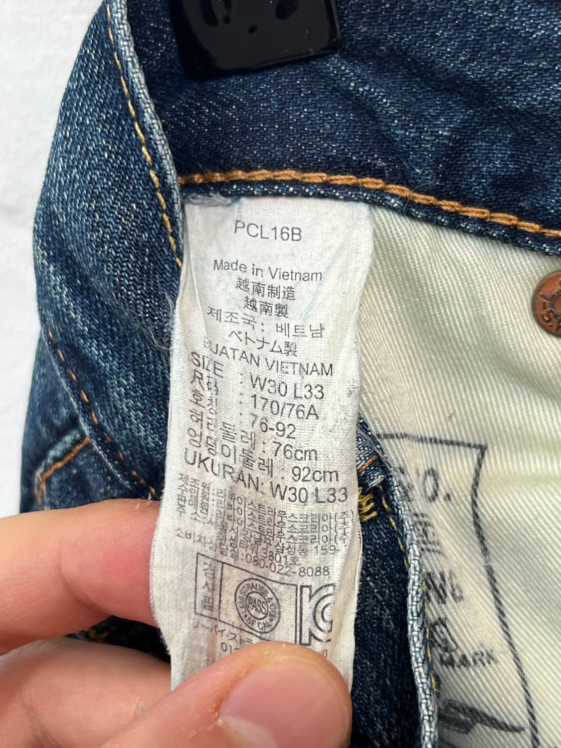 Levis 527 워싱 데님 W30/L33 상품이미지7