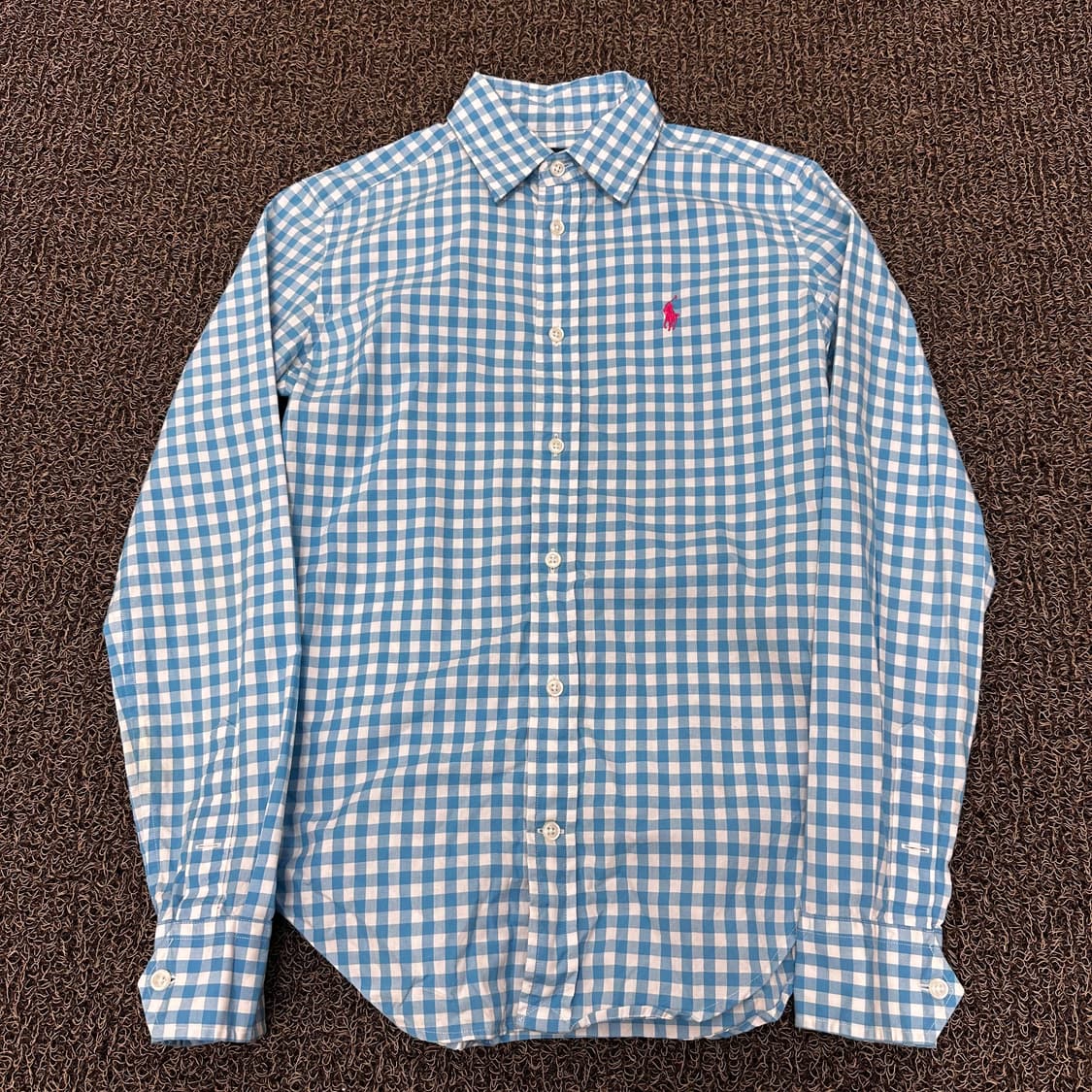 POLO 폴로 랄프로렌 여성 체크 패턴 셔츠 상품이미지1