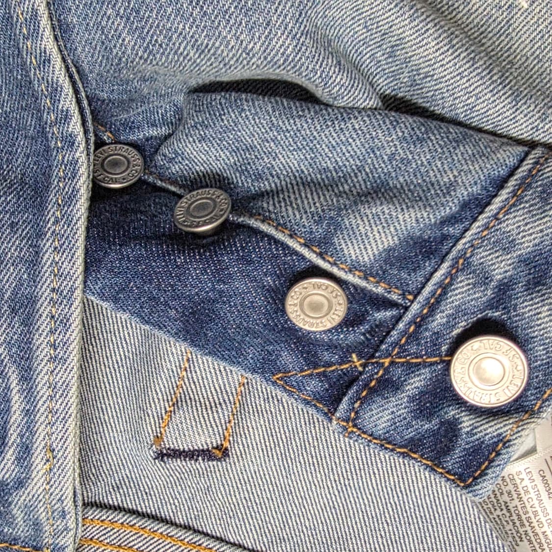 터키석 리바이스 프리미엄 501 (00501 3736) 상품이미지5