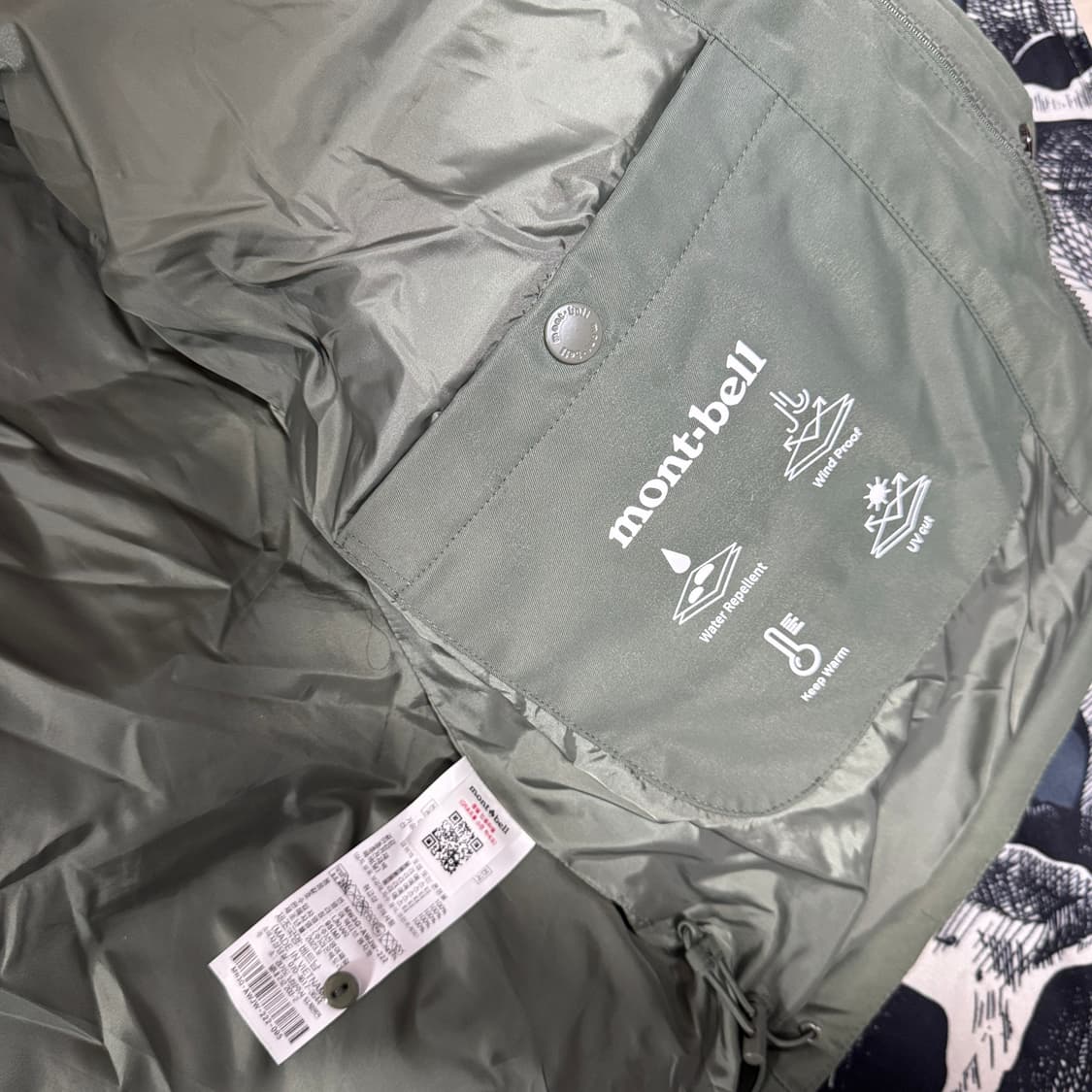 몽벨 패딩 여성 95사이즈  상품이미지4