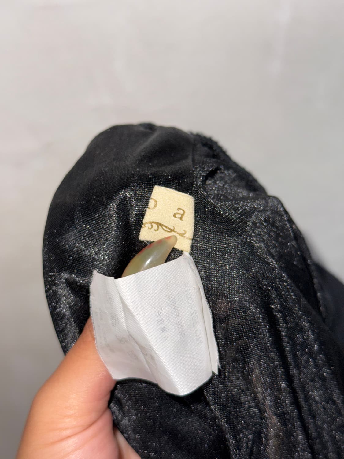 GOA black tie dye zipper pocket cargo sk 상품이미지6