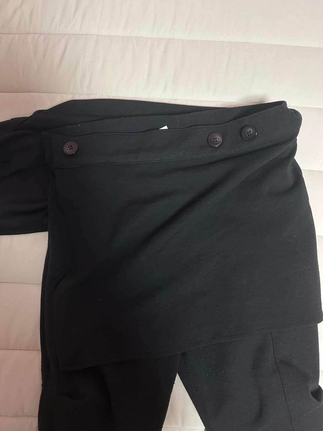 오호스 랩 오버 턱 팬츠 M(2size) 상품이미지2