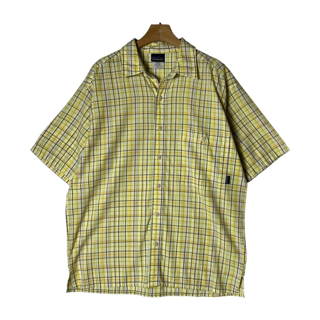 [patagonia] 파타고니아 시어서커 체크 반팔 셔츠 상품이미지1