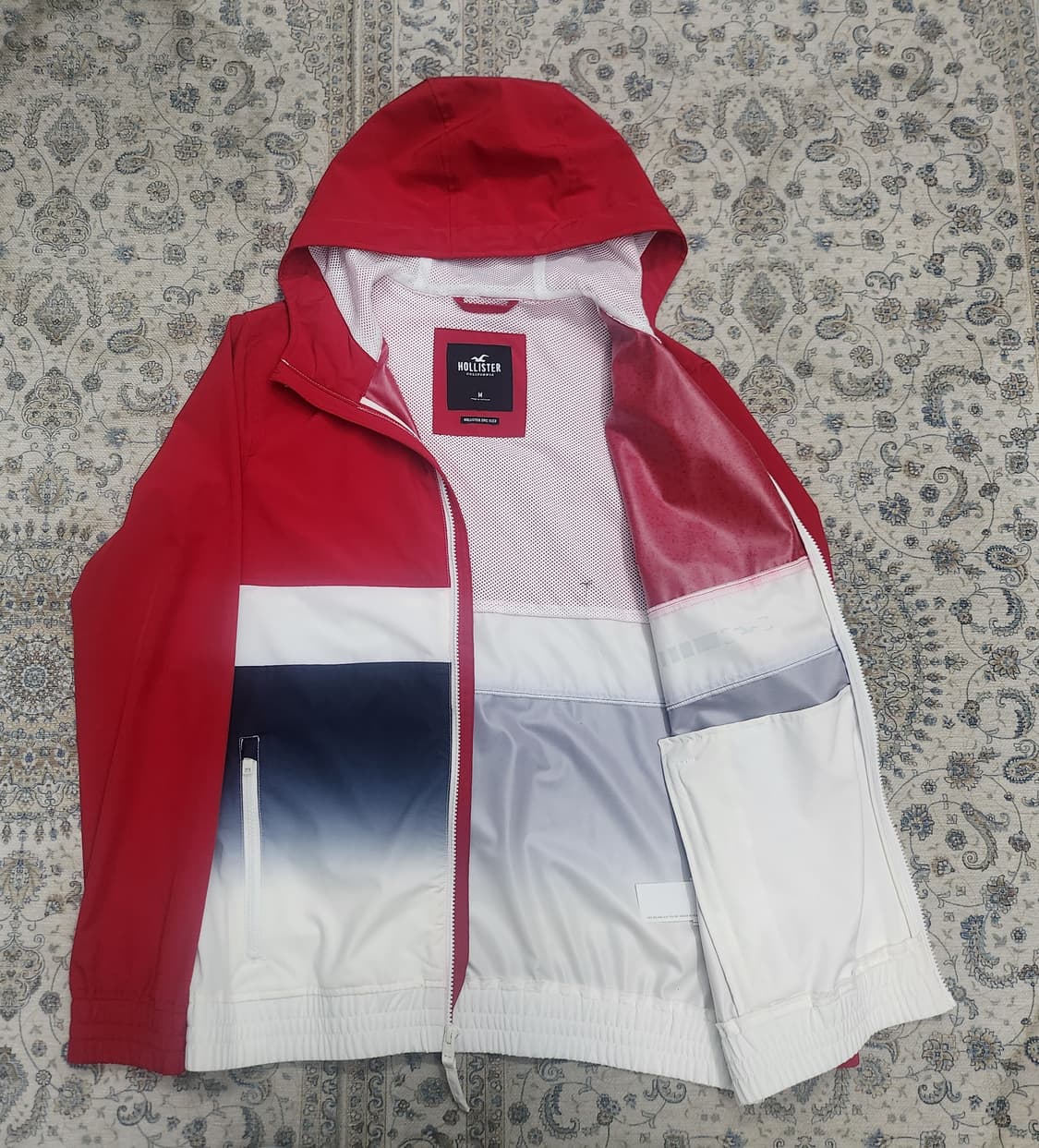 HOLLISTER 홀리스터 후드 바람막이 자켓 M  (크게나옴) 상품이미지2
