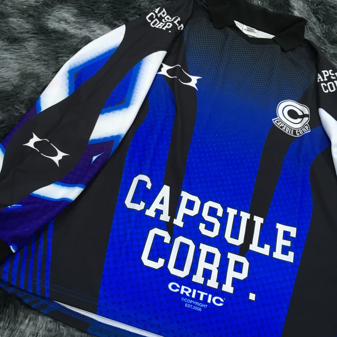 투티/A4 크리틱 드래곤볼 Z capsule corp jerseyblue 상품이미지4