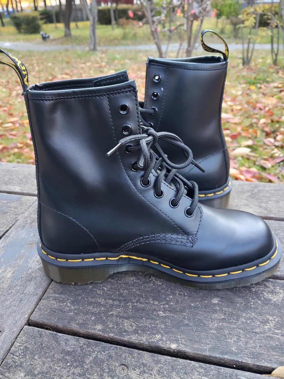 닥터마틴 8홀 1460모델 230사이즈 스무스 신품급 상품이미지7