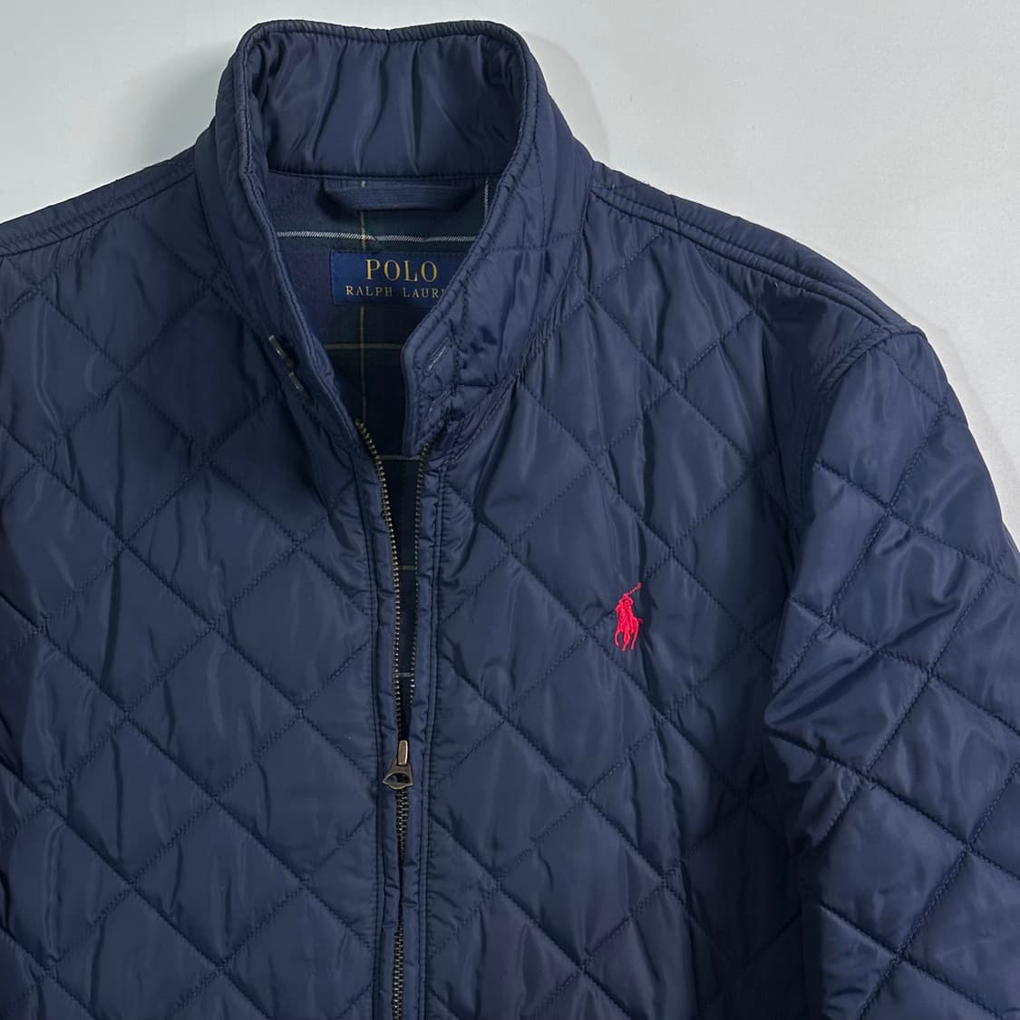 폴로 랄프로렌 네이비 퀼팅 헤링턴 자켓 상품이미지4
