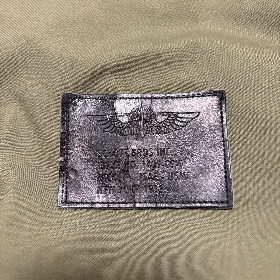 쇼트)Schott NYC N3B 라쿤 야상 파카 상품이미지3