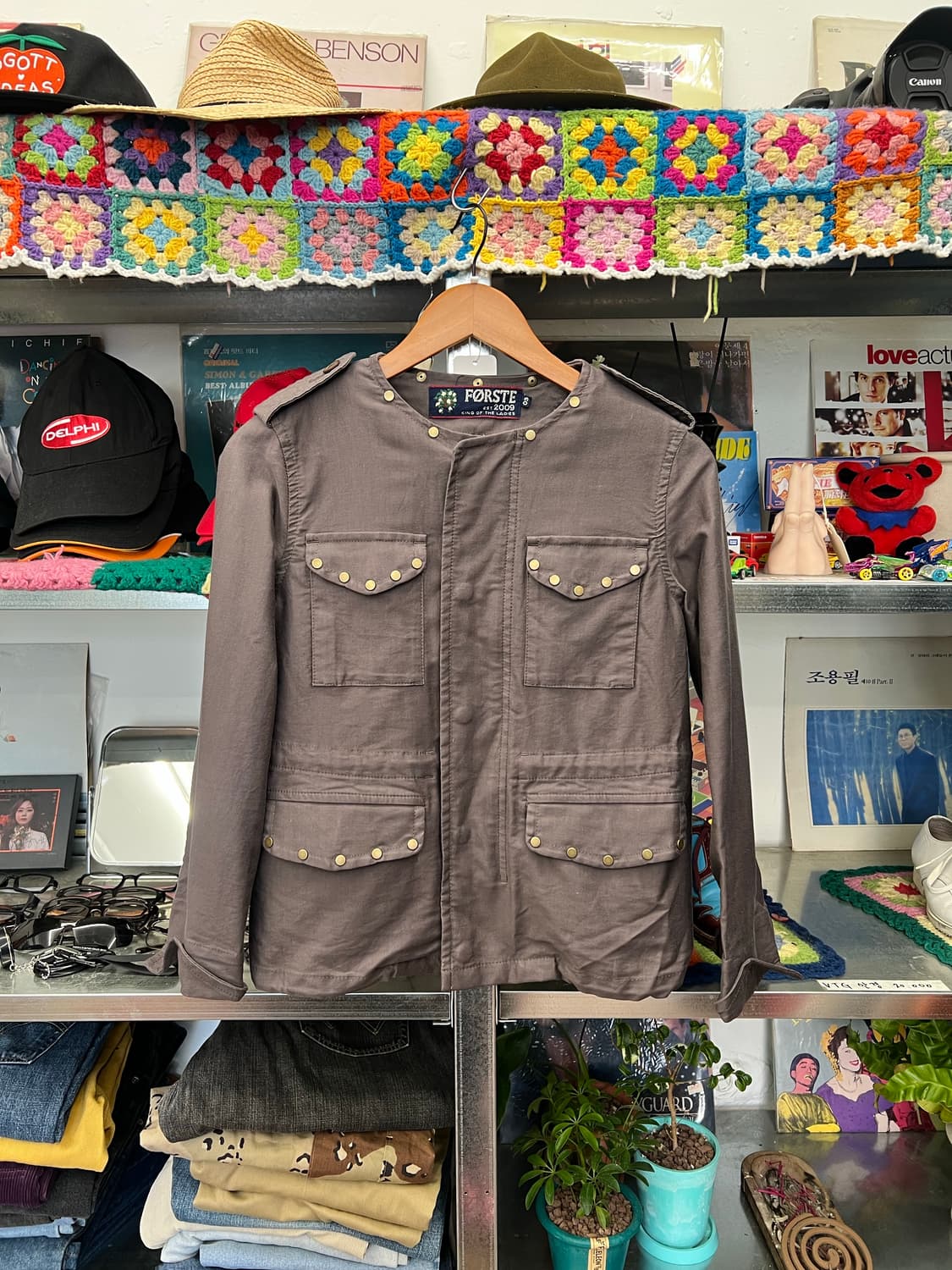 FØRSTE Military Cotton Jacket w 상품이미지1