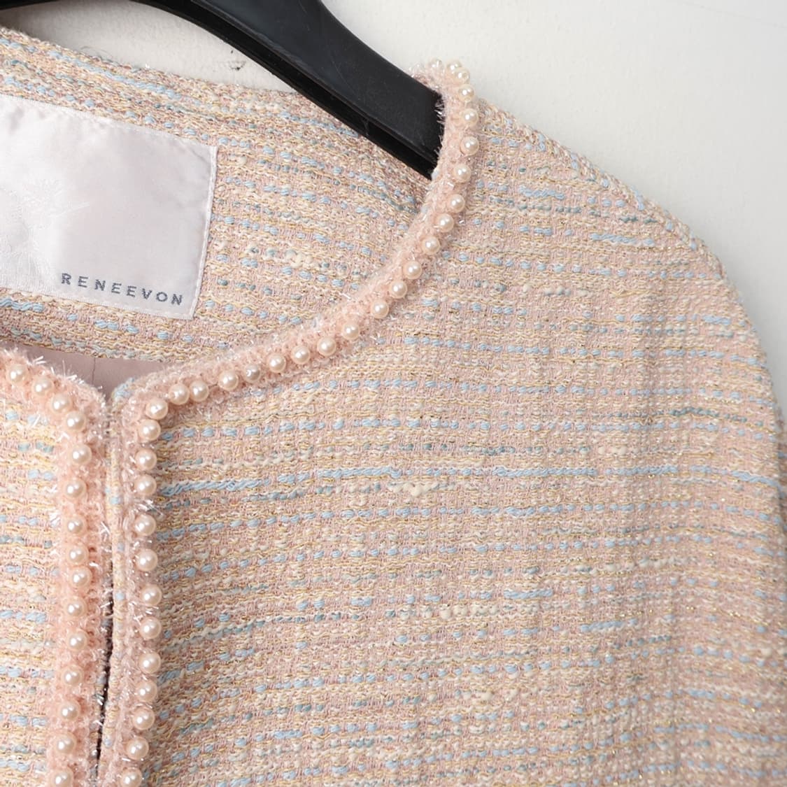 44/레니본 트위드 자켓 상품이미지4