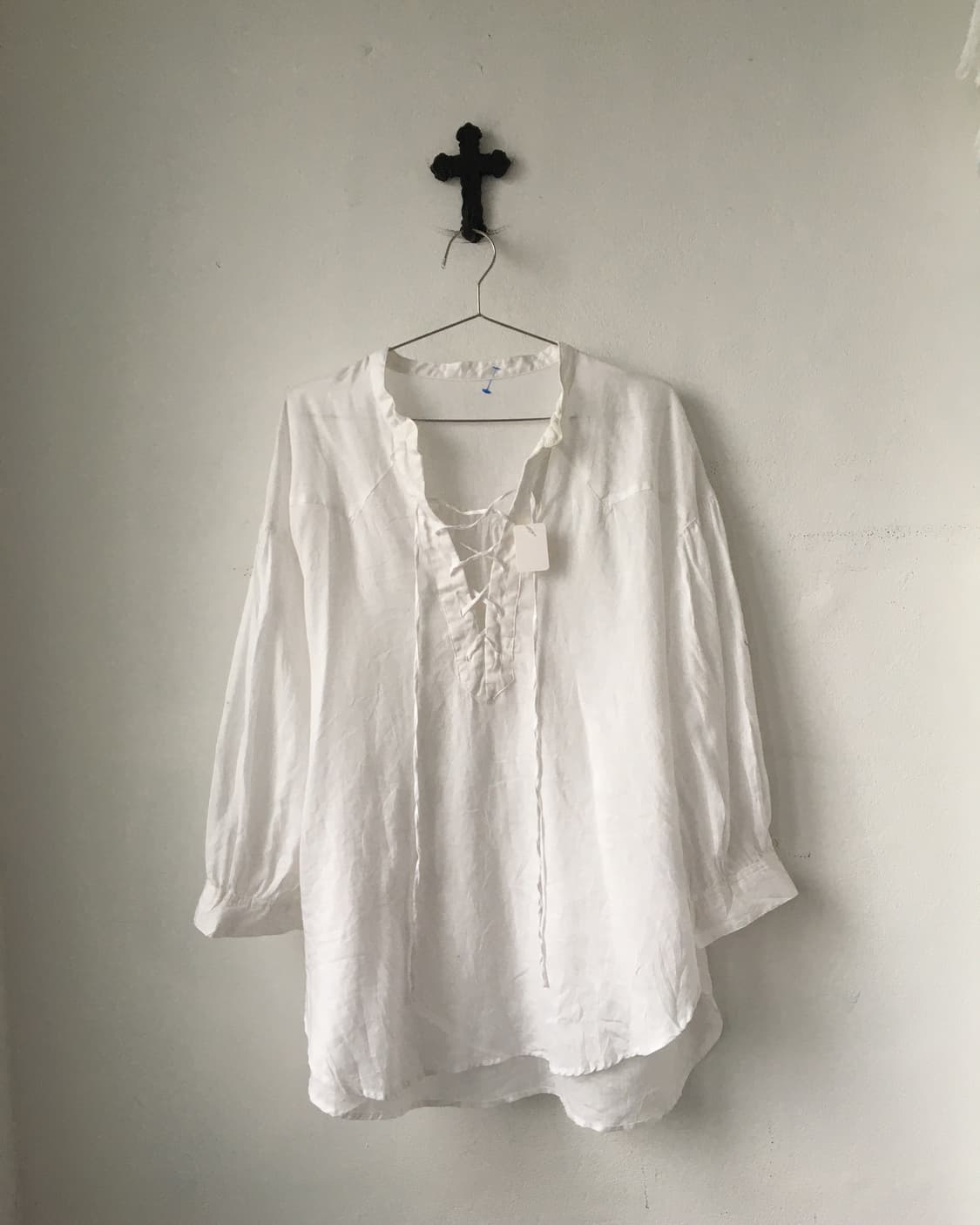 Lace up top 상품이미지2