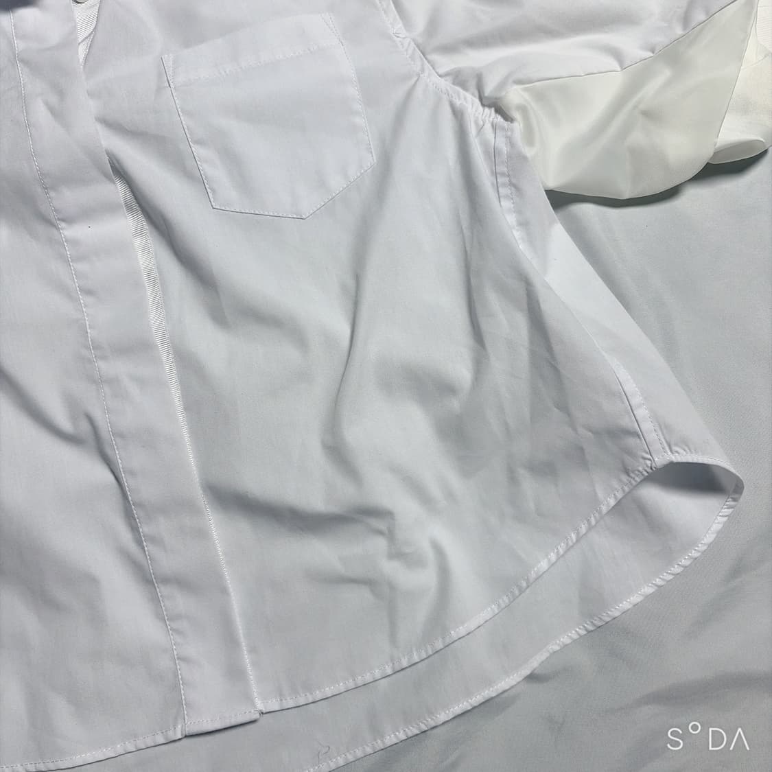 사카이 화이트 반팔 셔츠 2 상품이미지7