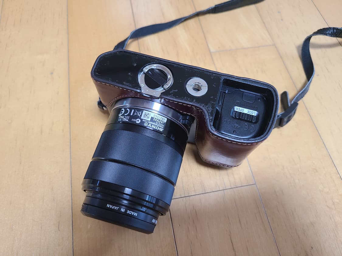 소니 NEX-7 + sel1855 렌즈 (가방 등 포함) 상품이미지9