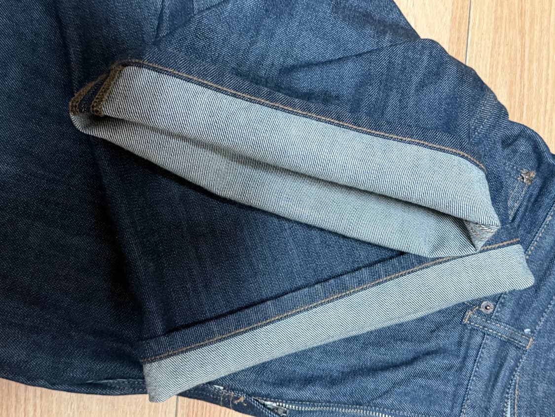 [32] 마이라이브러리 트루와이드 데님팬츠 상품이미지4