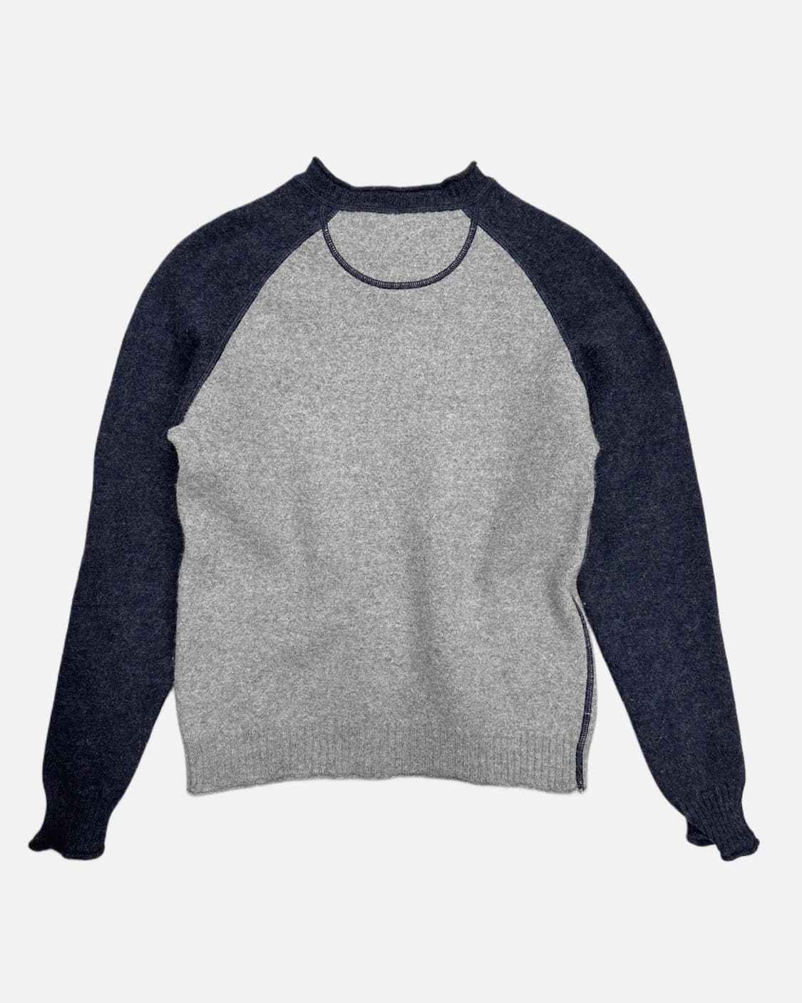 AIGLE logo raglan wool knit 상품이미지4