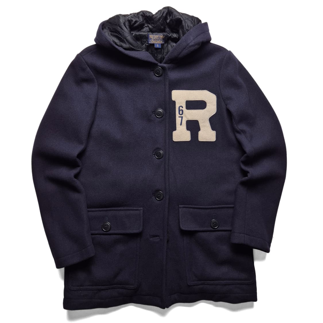 [S] 폴로 진스 컴퍼니 울 후드코트 상품이미지2