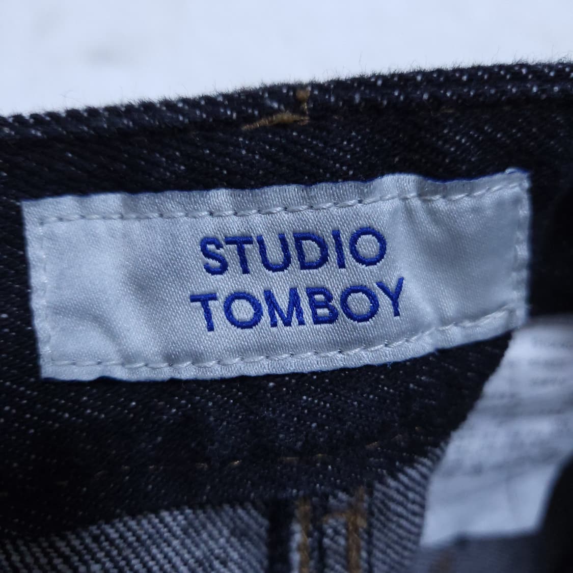 톰보이 새제품 여성 데님카고바지 S 0310 뽀샤샤 상품이미지7