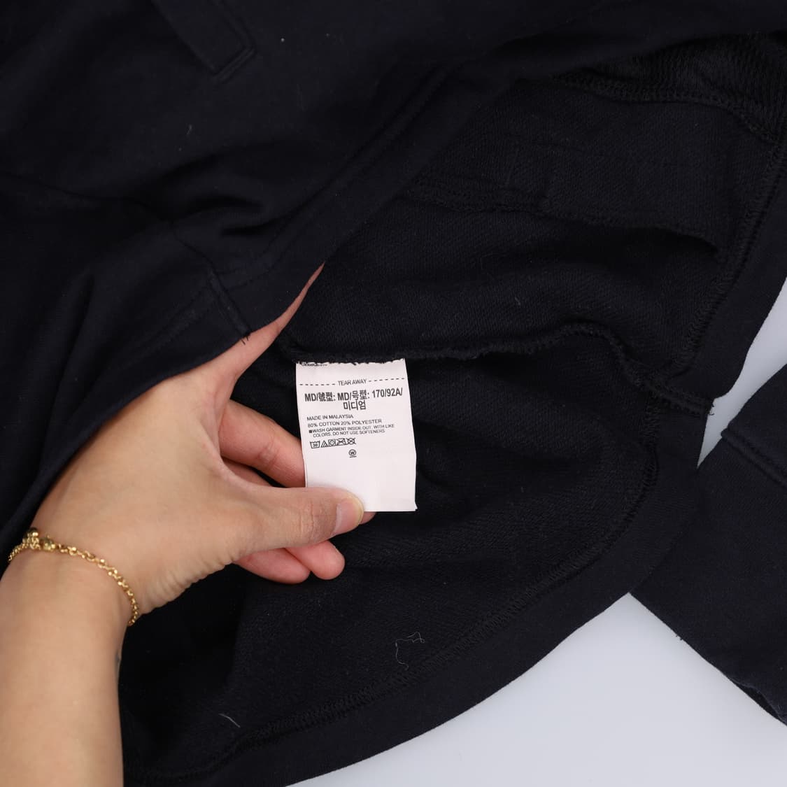 MD 언더아머 빅로고 후드티 0424H1 상품이미지4