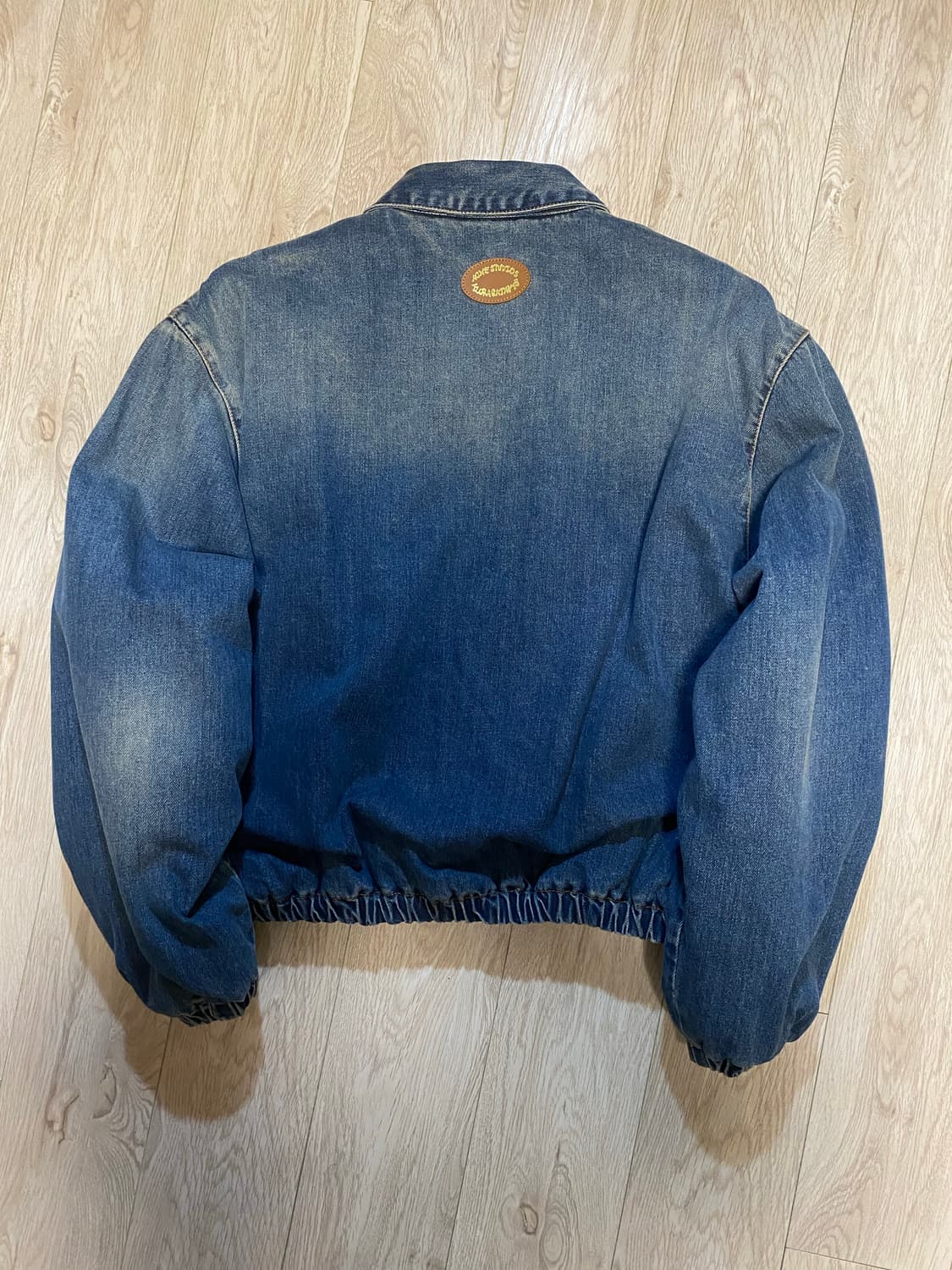 (EU 48) 아크네스튜디오 패디드 데님 봄버 자켓 상품이미지3