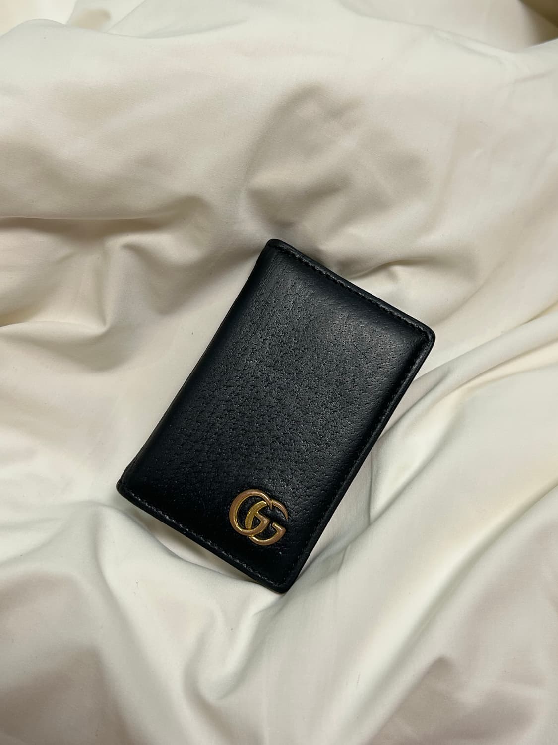 구찌 GG 마몽 블랙 카드지갑  상품이미지1