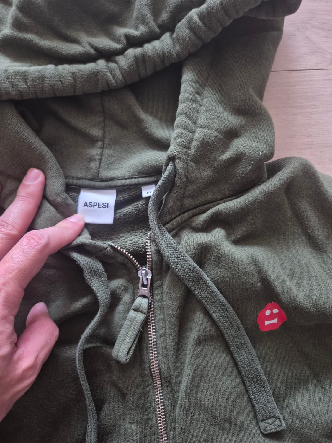 [M] 아스페시 후드집업 상품이미지2