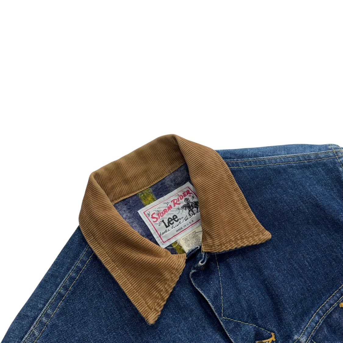 [90~95] 80's Lee 스톰라이더 데님 자켓 상품이미지3