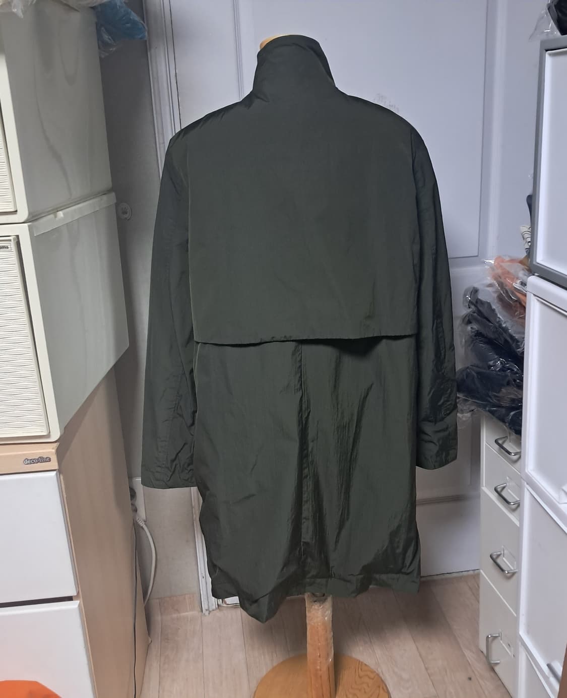 Panicale 빠니깔레 카키 트렌치 코트 야상 M(상태상급) 상품이미지3