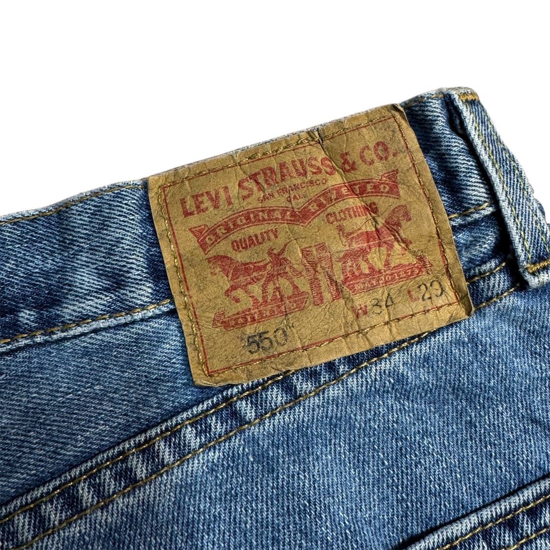 리바이스 550 새깅 스케이터핏 데님팬츠 상품이미지5