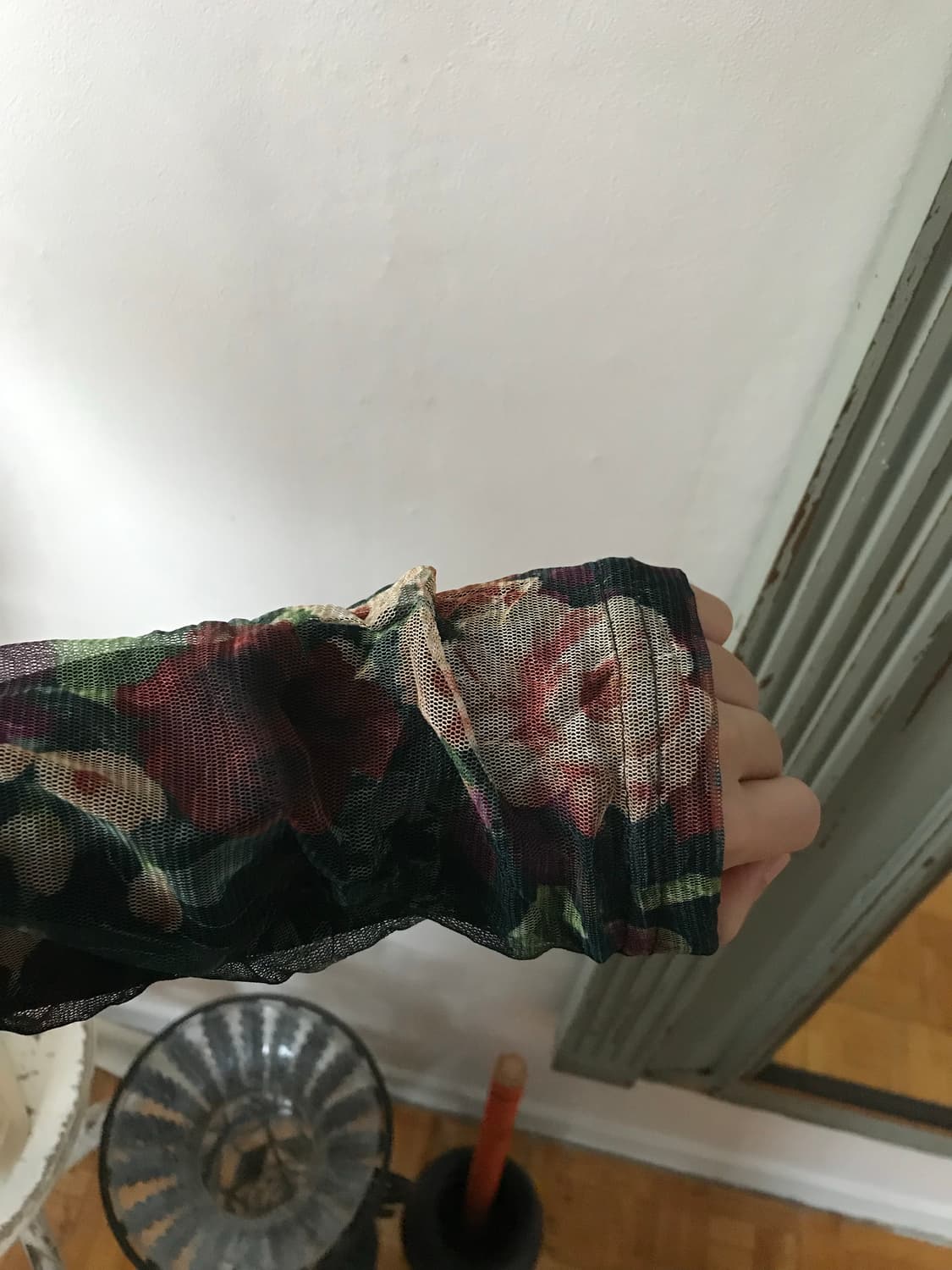 vintage pattern mash top 상품이미지8