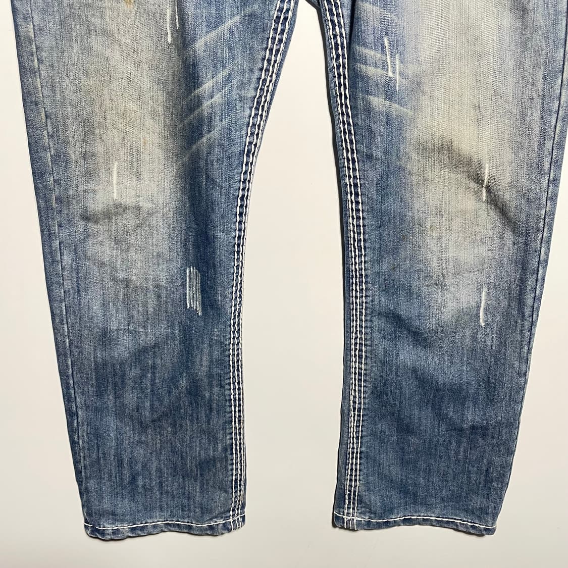 트루릴리전 USA 빅사이즈 데님팬츠 38 상품이미지3