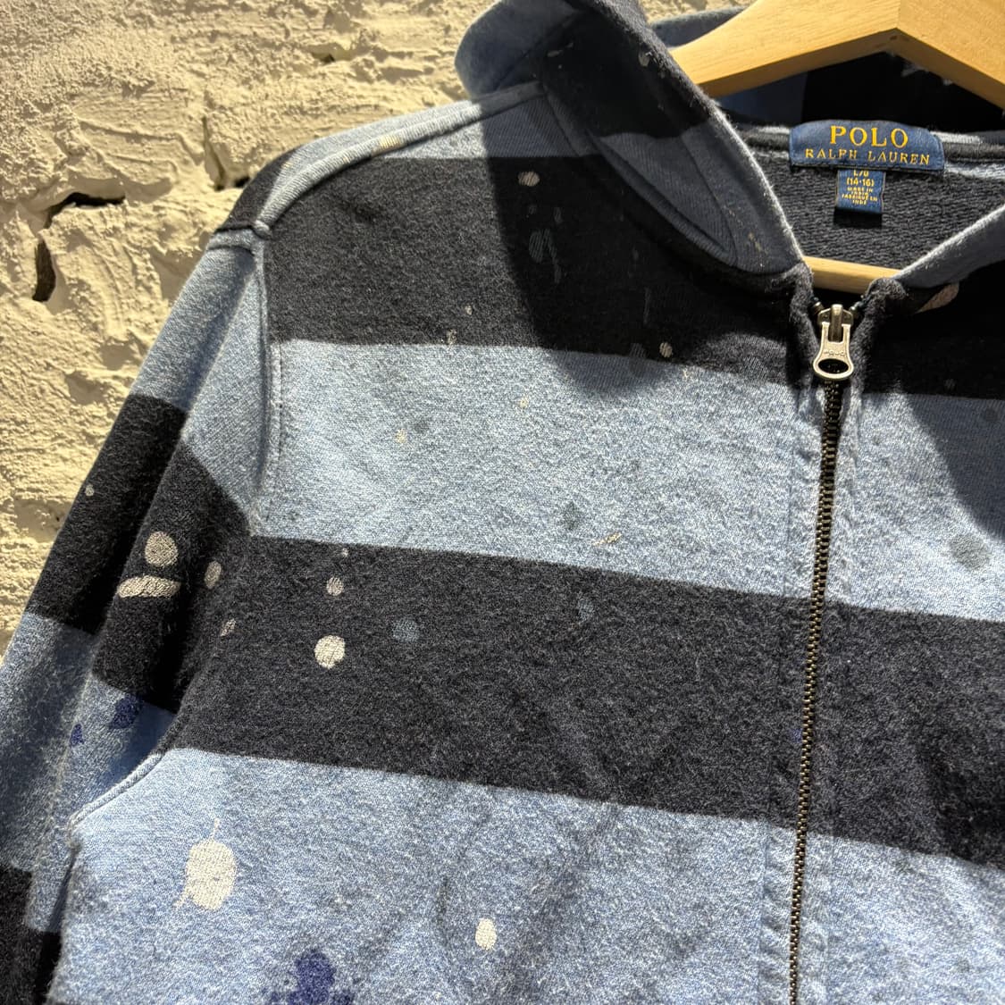 폴로 빅포니 스프라이트 페인팅 후드집업 상품이미지6