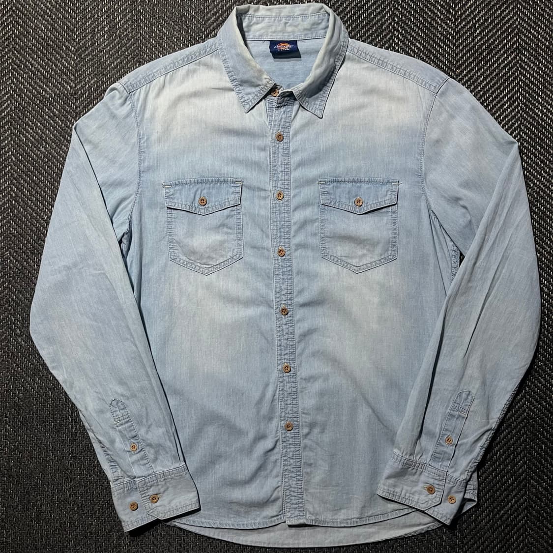 DICKIES 디키즈 워싱 데님 셔츠 상품이미지2