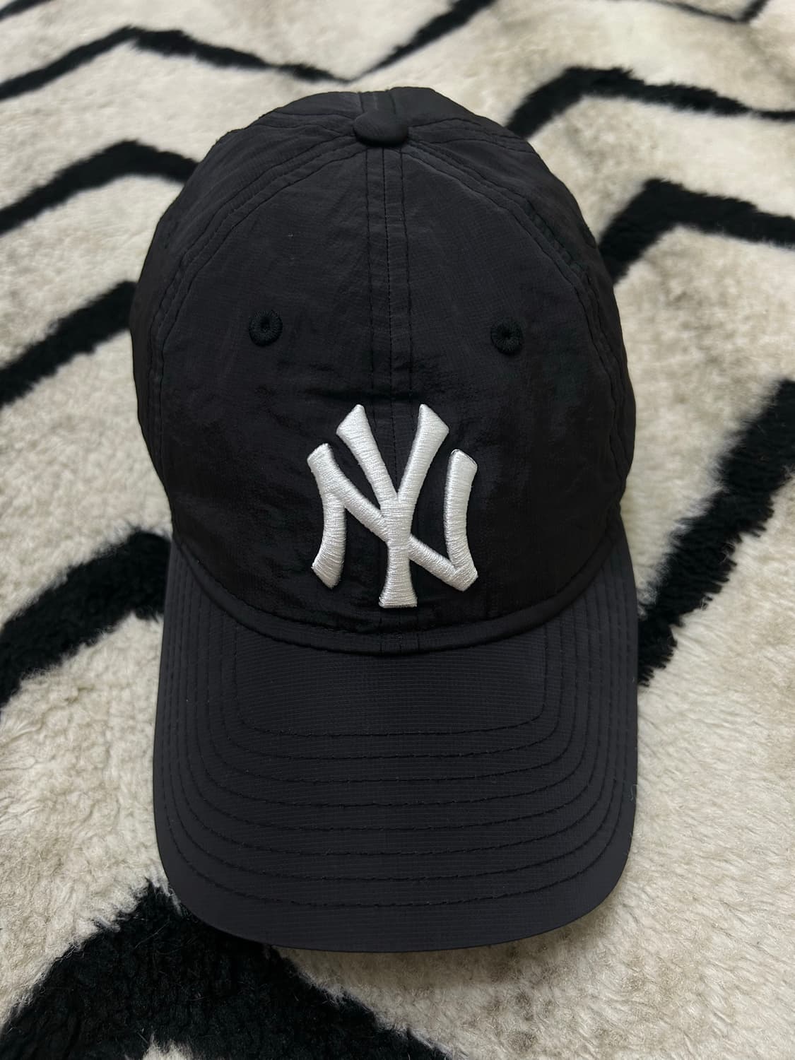MLB 뉴욕양키스 나일론 볼캡/블랙 상품이미지1