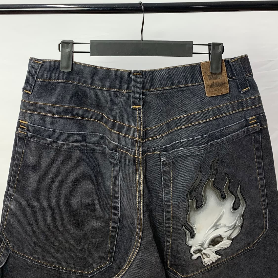 00s jnco 스컬 데님 쇼츠 상품이미지2