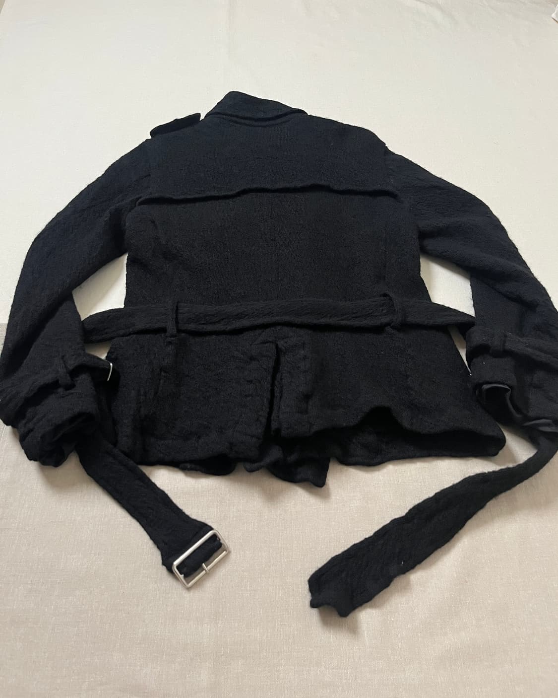 꼼데가르송 축융 울 더블 자켓 comme des garcons 상품이미지5