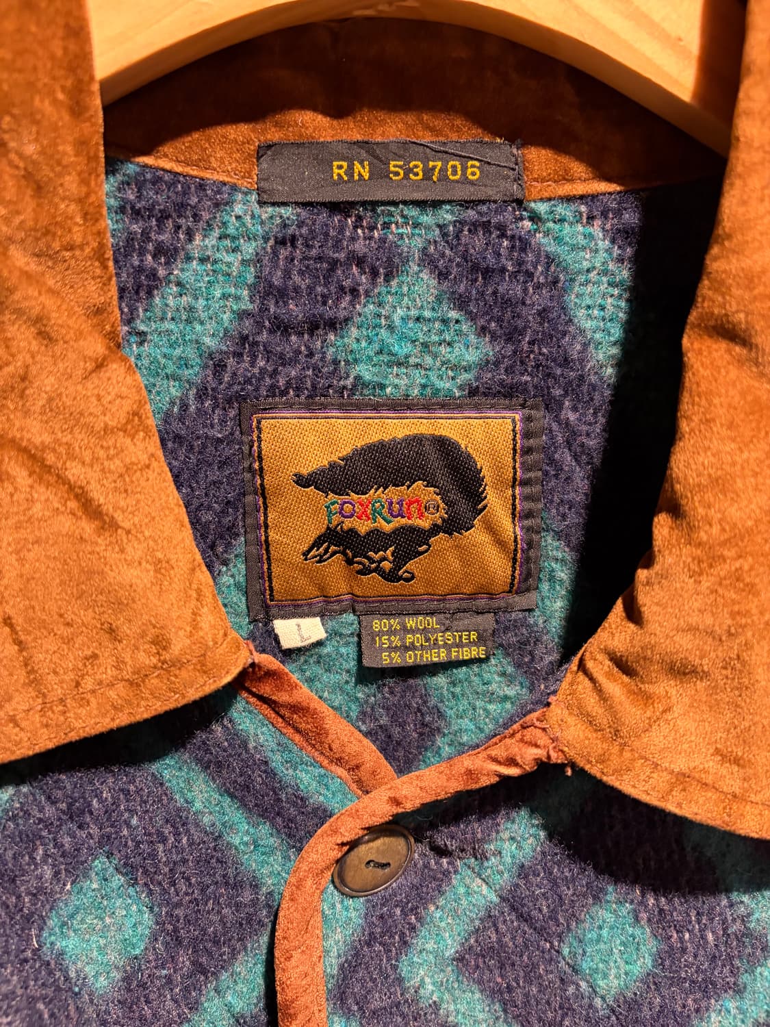 90s Foxrun navajo jacket / 네이티브 웨스턴 자켓 상품이미지4