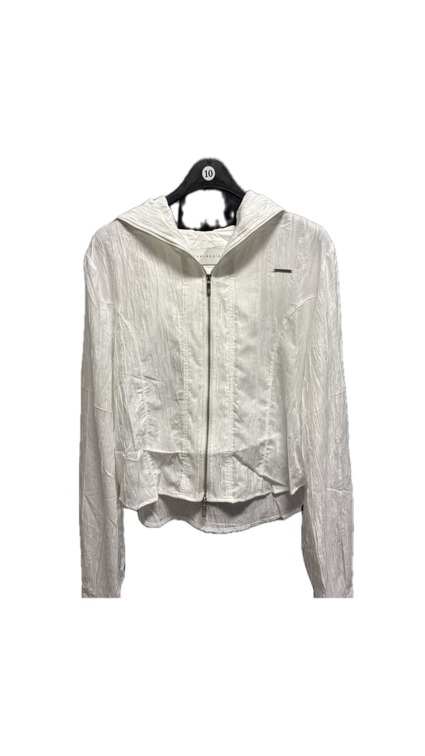 트리밍버드 실키 링클 후드 셔츠 상품이미지4