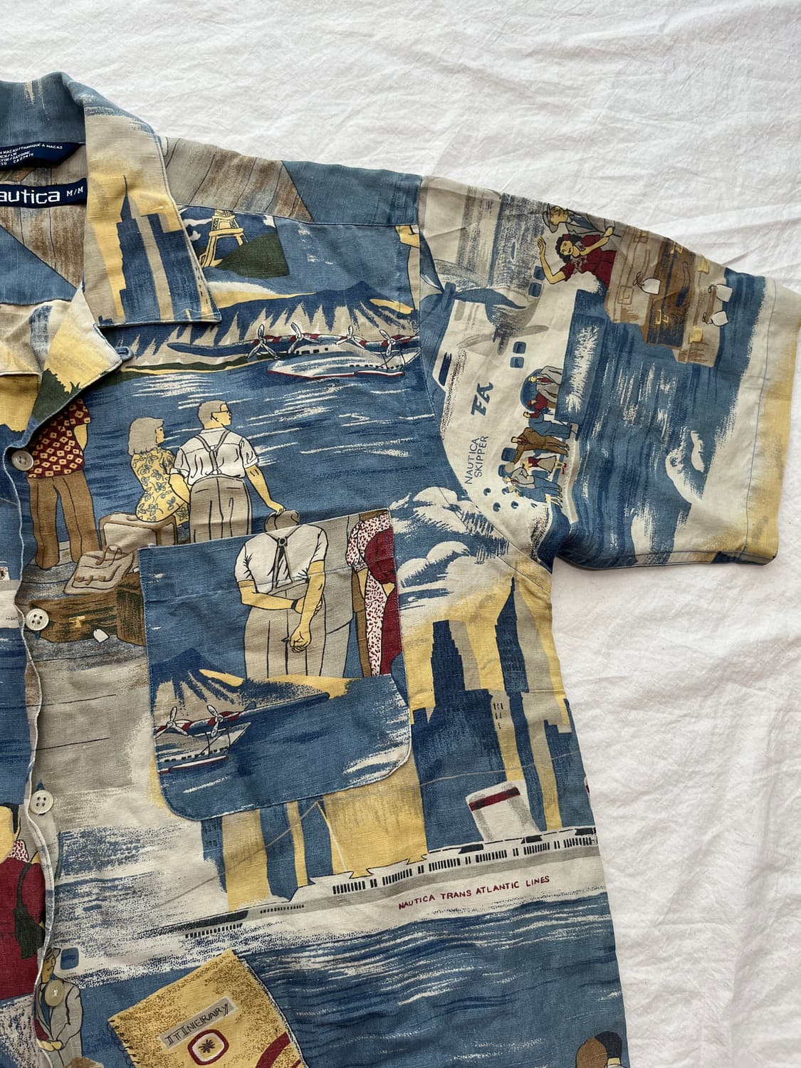 노티카 린넨 하와이안 셔츠 상품이미지3