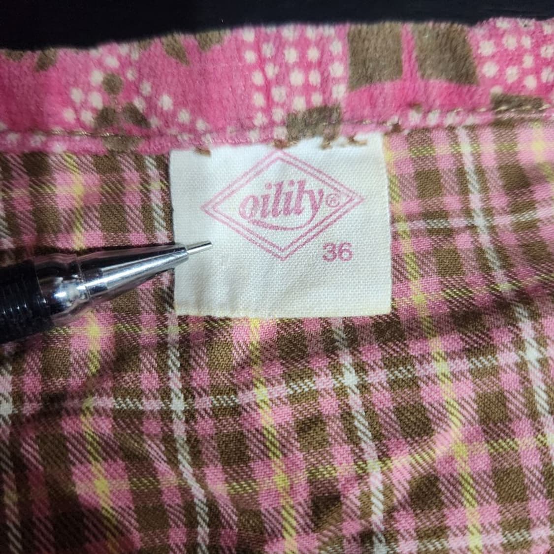 [여36]오일릴리 자수 데님 스커트[Y61-143] 상품이미지9