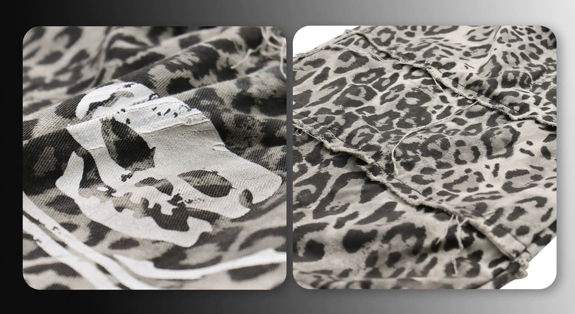 Feral Skull Leopard Wide Pants 상품이미지8