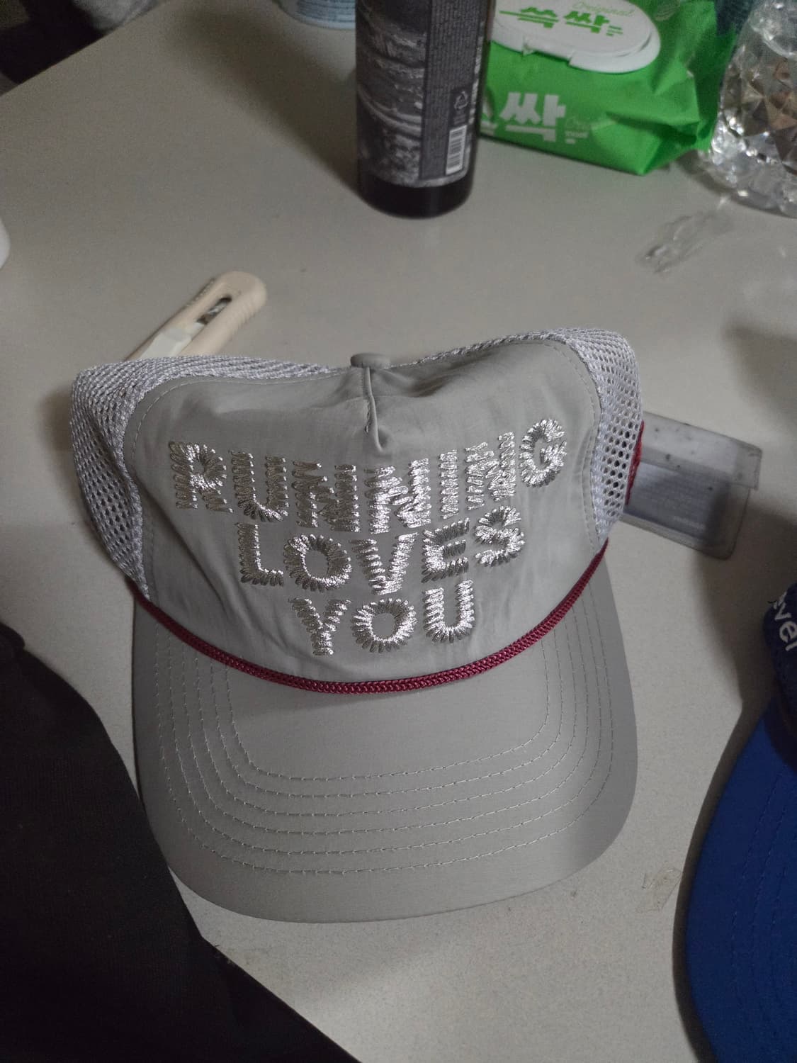 알렉스 조노 러닝 캡 실버 상품이미지1