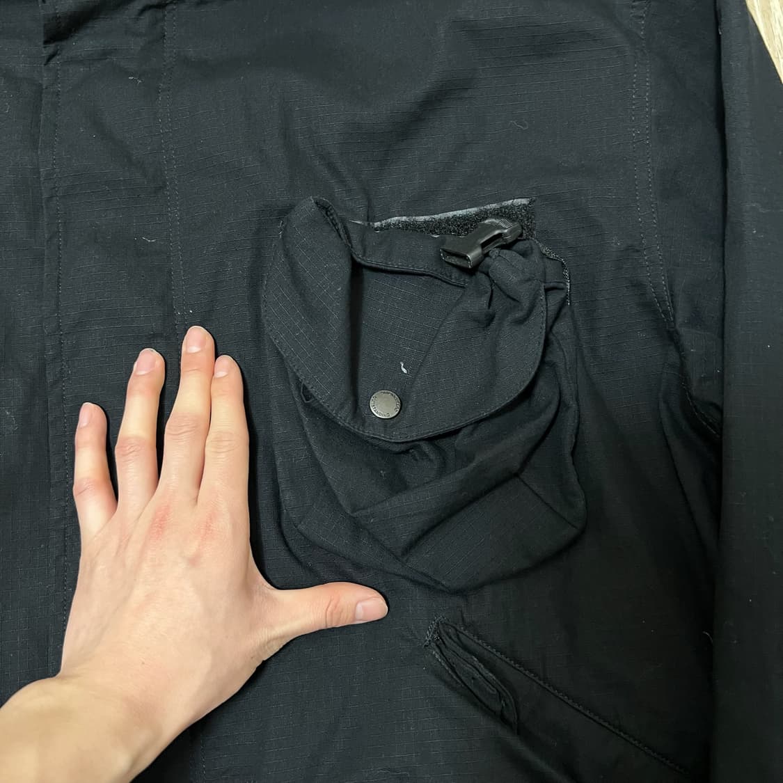 아웃스탠딩 포켓 레이어 코튼 야상 자켓 L 상품이미지4